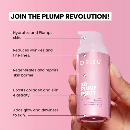 Dr. Su XO Plump Party: The Ultimate Plumping & Firming Serum - Dr. Su Formulations