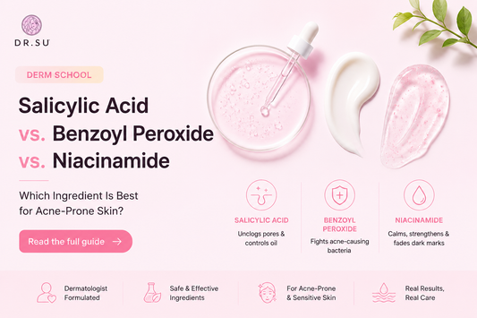 Salicylic Acid vs. Benzoyl Peroxide vs. Niacinamide: Best Ingredient for Acne-Prone Skin?