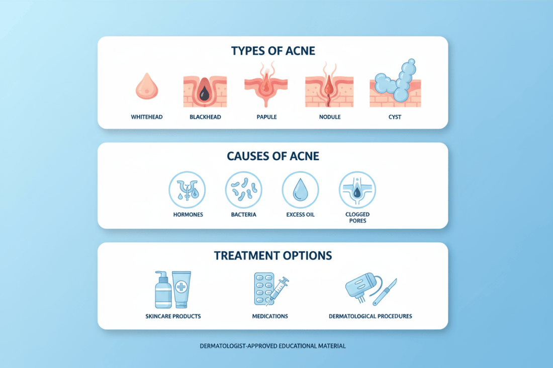 Acne 101: Types, Causes & Treatments Explained by Dermatologist - Dr. Su Formulations