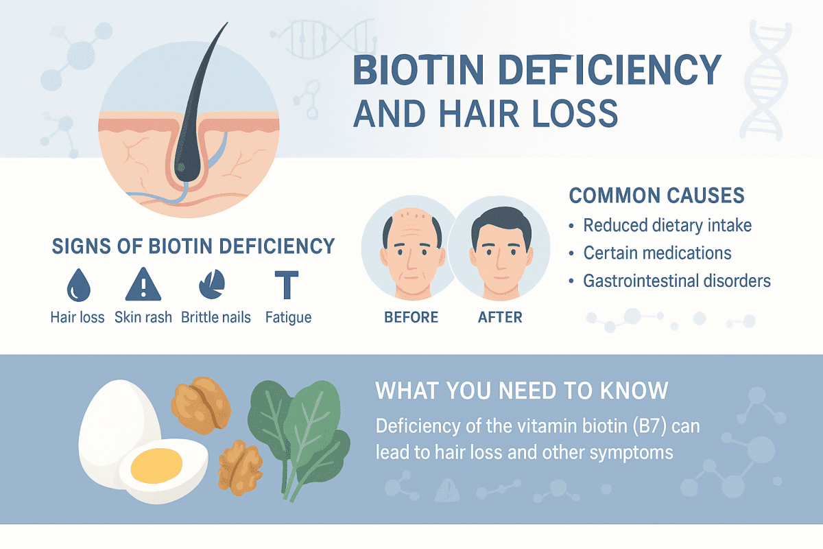 Biotin deficiency and hair loss: Signs, causes and what you need to know!