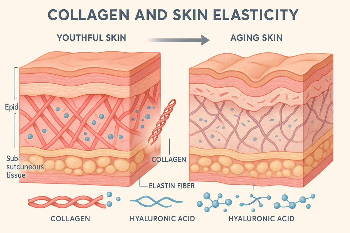 Collagen and skin elasticity: Understanding the ageing process!