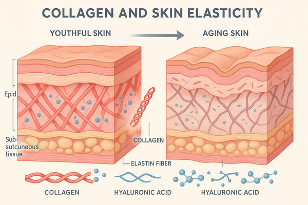 Collagen and skin elasticity: Understanding the ageing process!