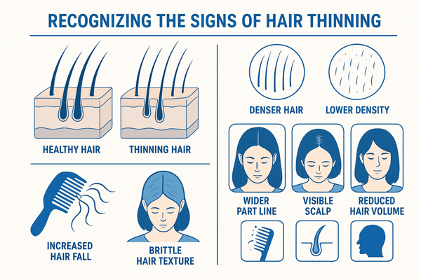 Common Causes Of Hair Thinning And How To Address Them