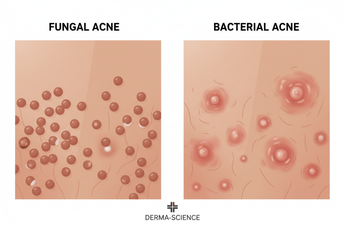 Fungal Acne vs. Bacterial Acne: How to Spot the Difference - Dr. Su Formulations