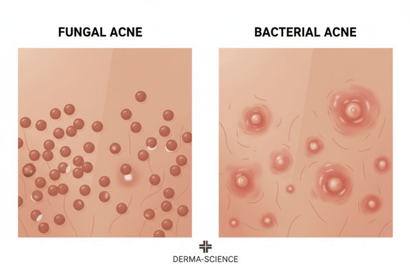 Fungal Acne vs. Bacterial Acne: How to Spot the Difference