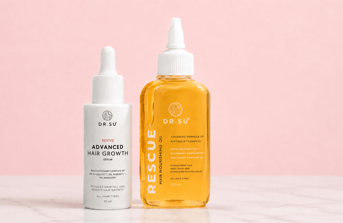 Hair Serum vs. Hair Oil: Which One Do You Actually Need? - Dr. Su