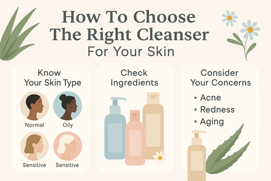 How to choose the right cleanser for your skin? - Dr. Su Formulations
