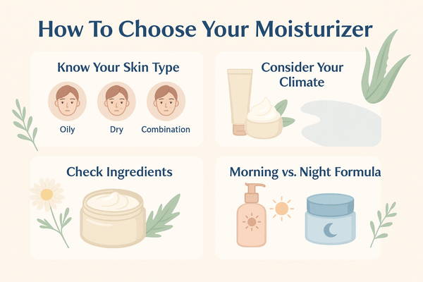 How To Choose Your Moisturizer