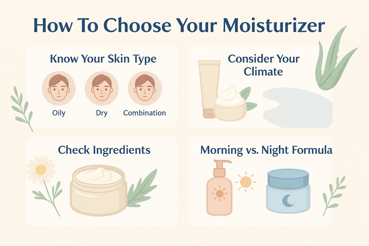 How To Choose Your Moisturizer