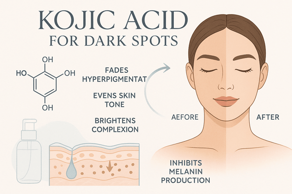 Kojic Acid for Dark Spots: How It Works and Why It’s So Effective