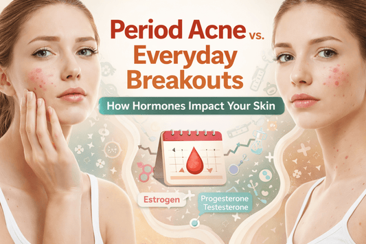 Period Acne vs. Everyday Breakouts: How Hormones Impact Your Skin - Dr. Su Formulations