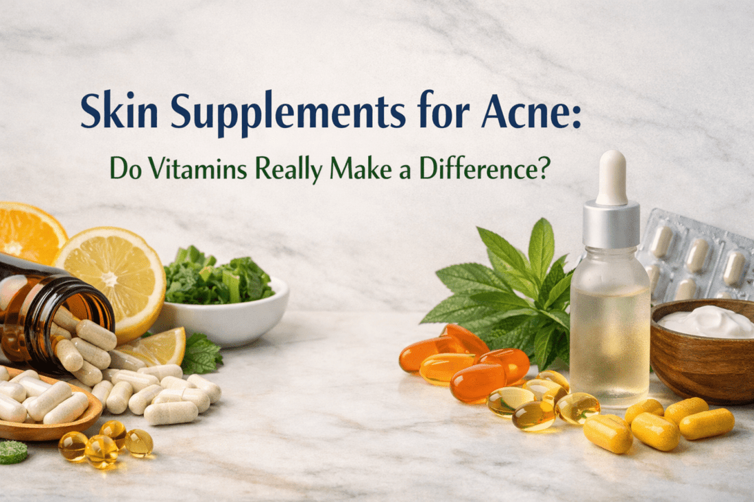 Skin Supplements For Acne: Do Vitamins Really Make A Difference? - Dr. Su