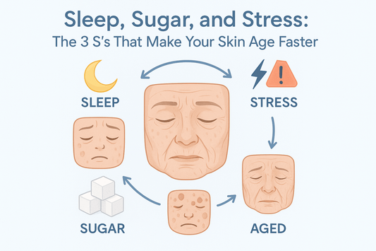 Sleep, Sugar, and Stress: The 3 S’s That Make Your Skin Age Faster - Dr. Su Formulations