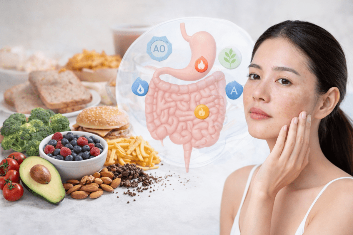 The Gut - Skin Connection In Pigmentation: Foods That Help And Hurt