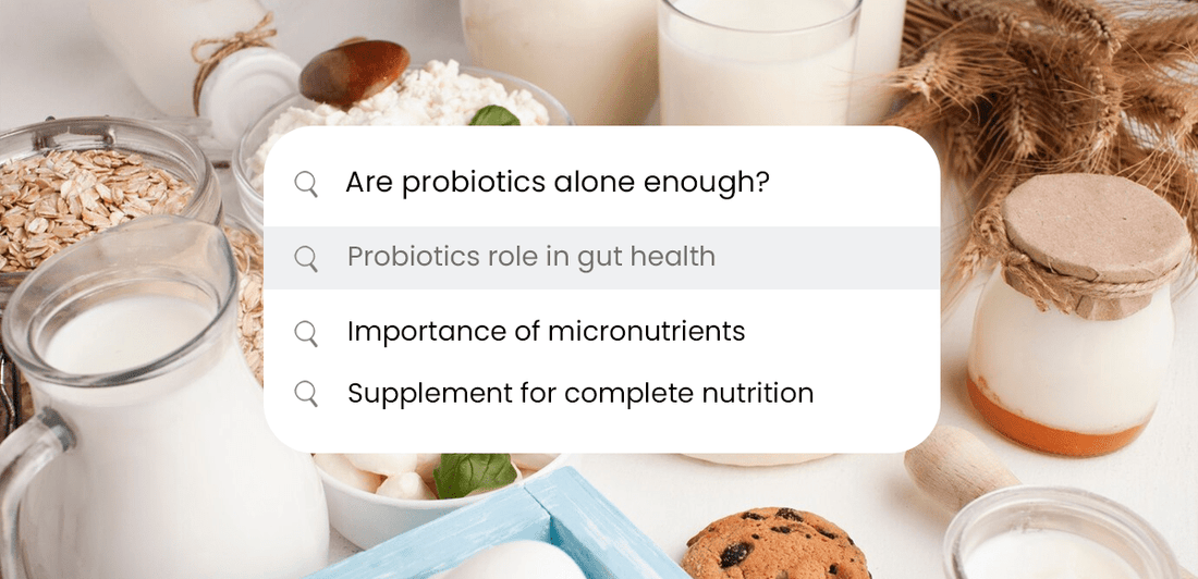 Why probiotics alone are not enough! - Dr. Su Formulations
