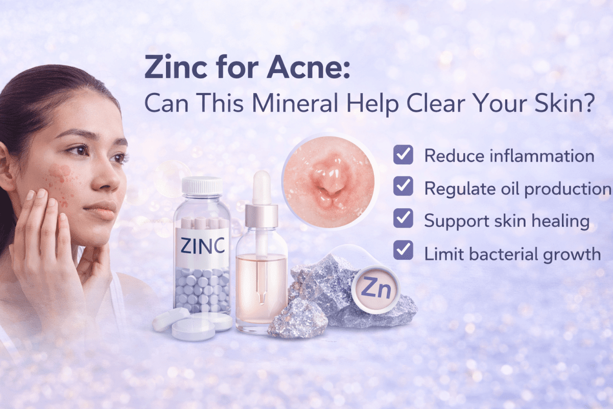 Zinc for Acne: Can This Mineral Help Clear Your Skin?