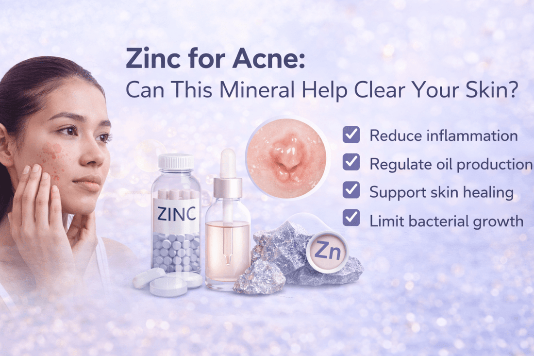 Zinc for Acne: Can This Mineral Help Clear Your Skin? - Dr. Su Formulations