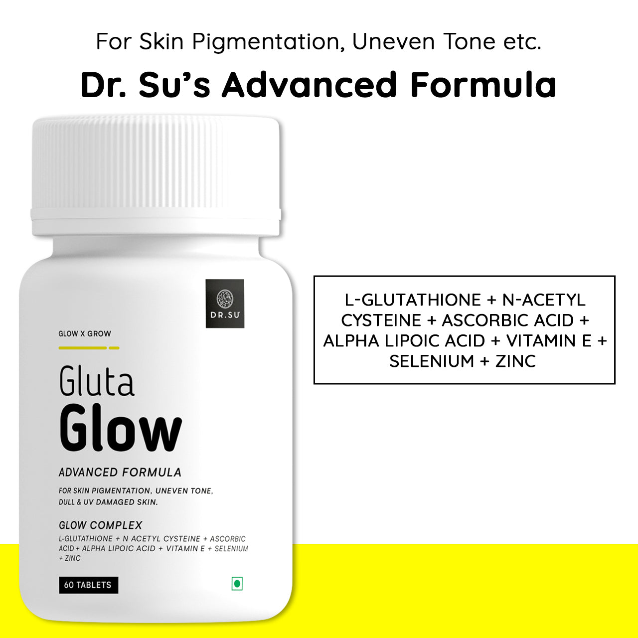 Dr. Su Gluta Glow (60 Tablets)