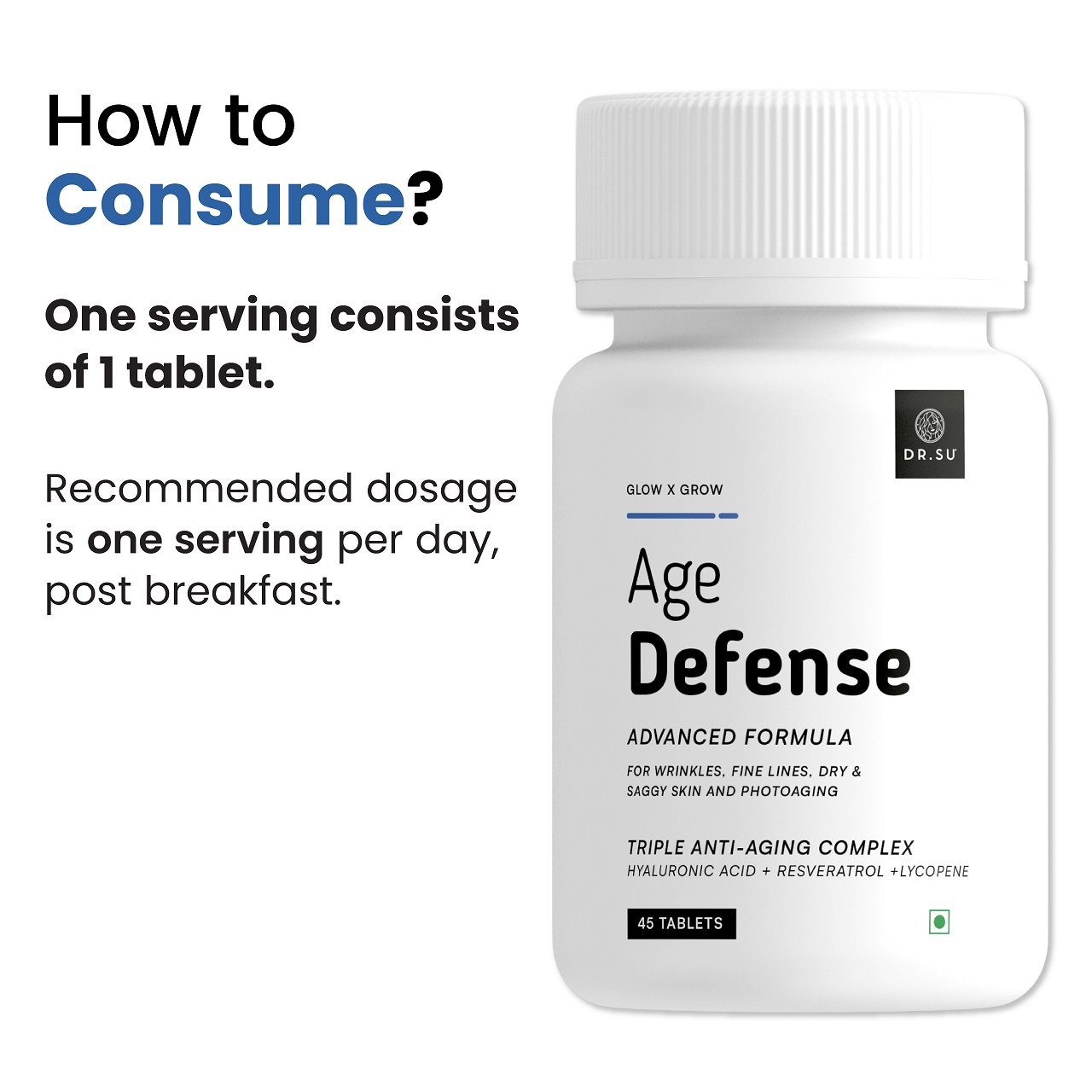 Dr. Su Age Defense Combo of 2 (90 Tablets)