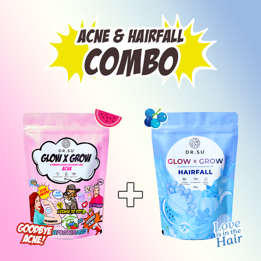 Glow x Grow: Acne & Hairfall Combo