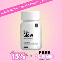 Gluta Glow 500mg Skin Radiance Supplement