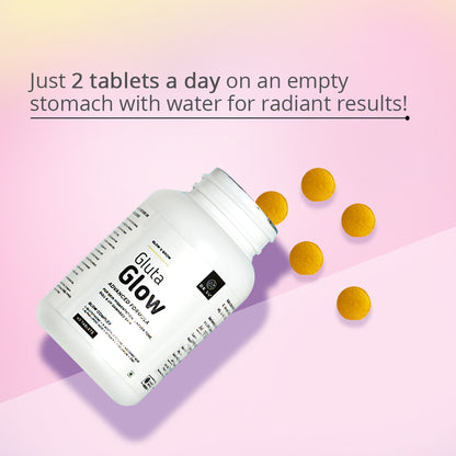 Gluta Glow 500mg Skin Radiance Supplement