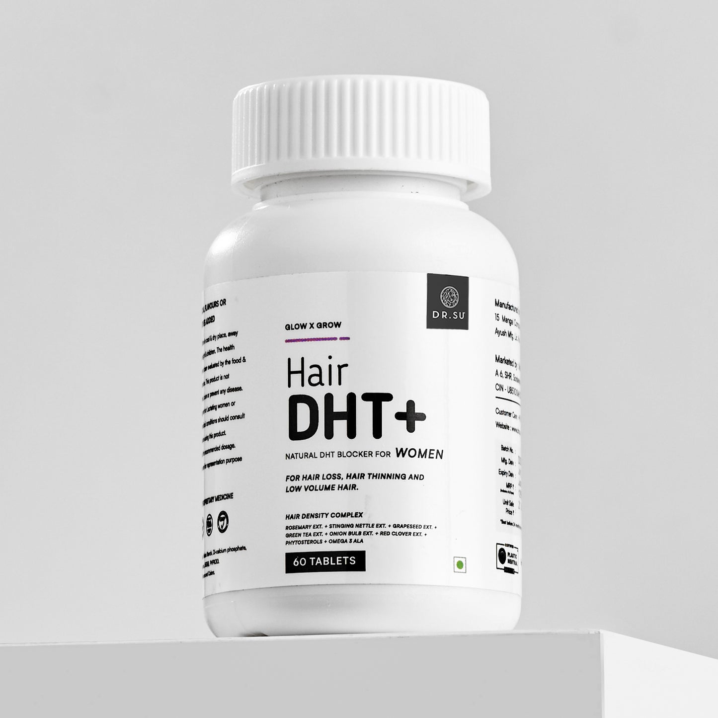 Dr. Su HairDHT+ (Women) for Hair Thinning and Hair Loss Dr. Su