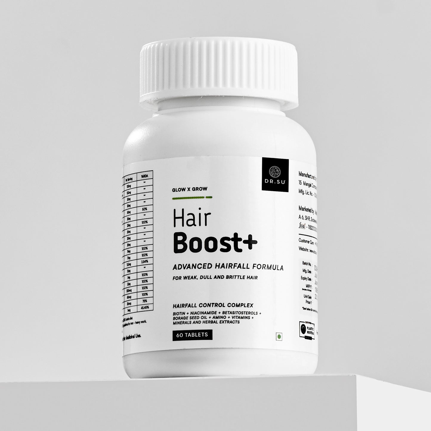 Dr. Su Hairboost+ for Hair Strength Dr. Su Formulations