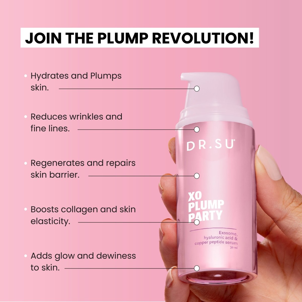Exosome Plump Party Serum (30ml) - Dr. Su Formulations