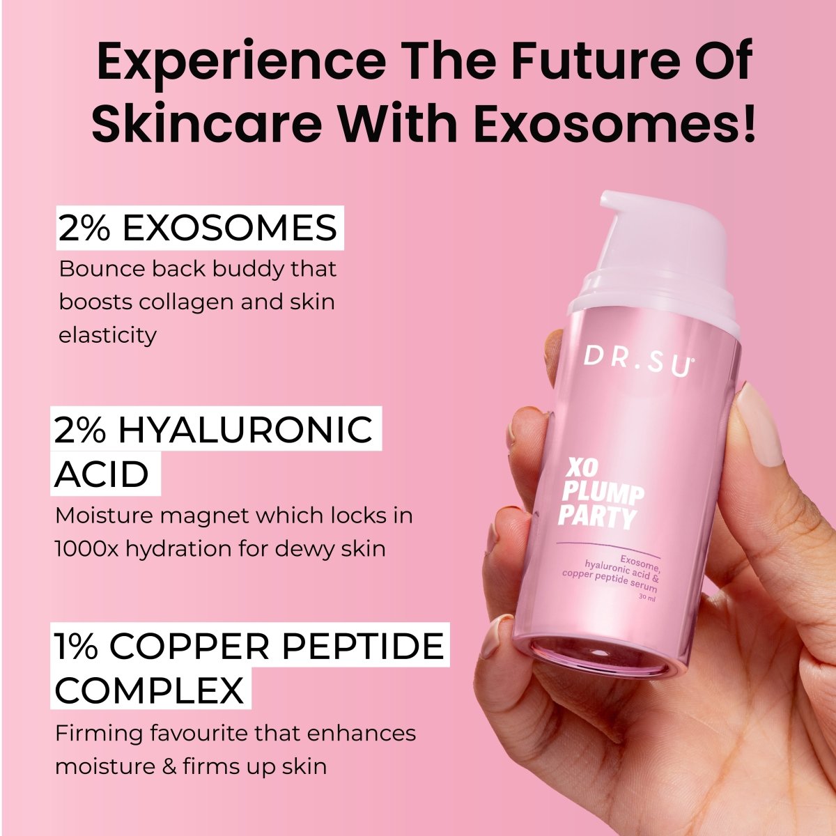 Exosome Plump Party Serum (30ml) - Dr. Su Formulations