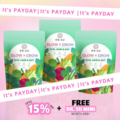 Glow x Grow for Skin, Hair and Gut - Dr. Su Formulations