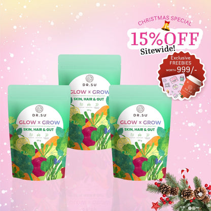 Glow x Grow for Skin, Hair and Gut - Dr. Su Formulations