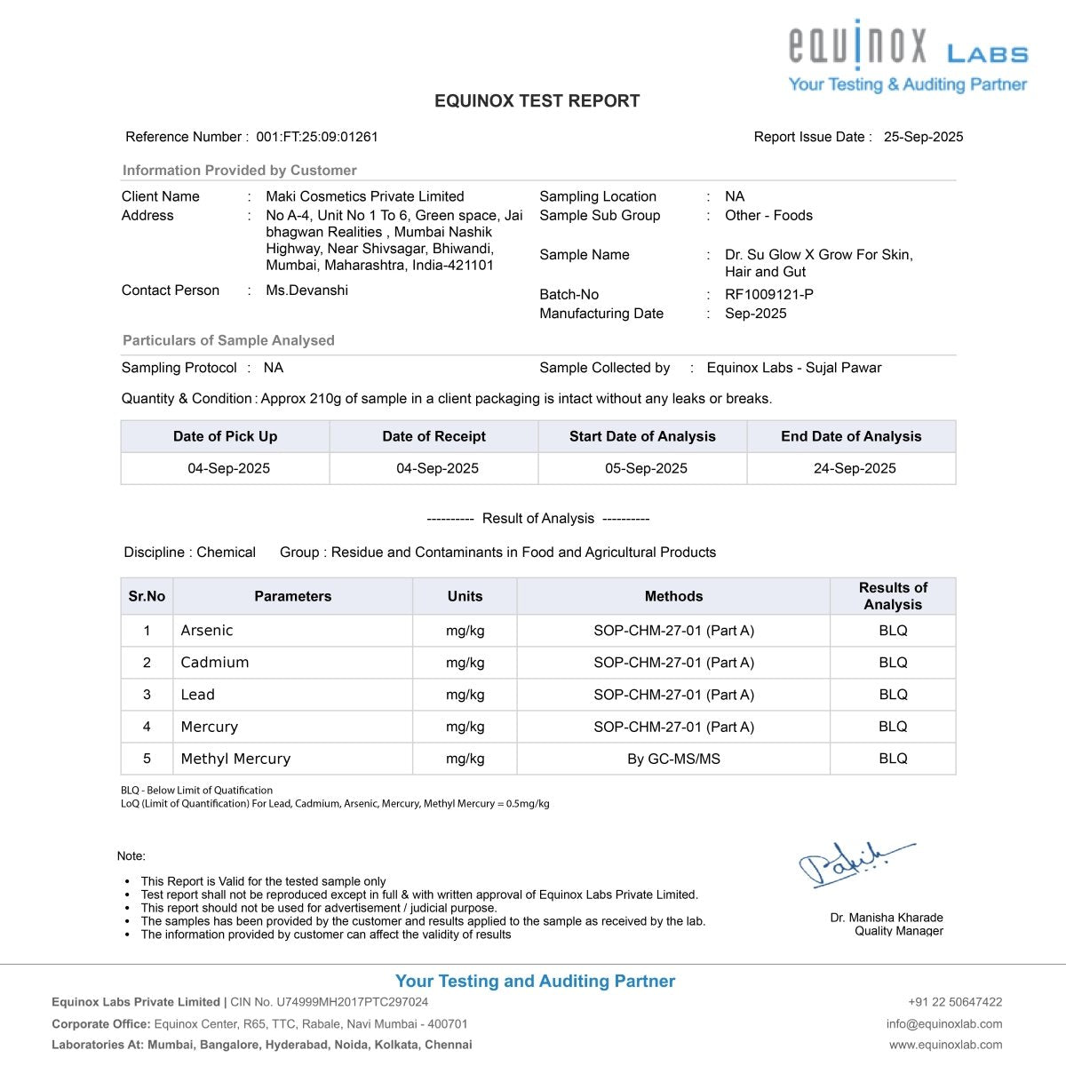 Glow x Grow: The Original Blend (30 Sachets) - Dr. Su Formulations