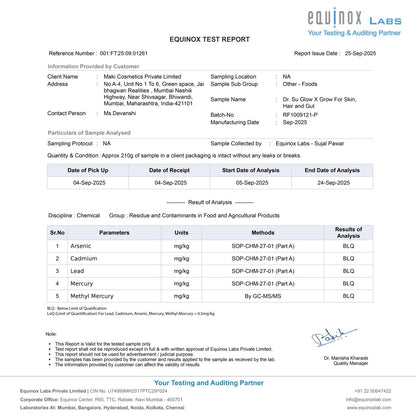 Glow x Grow: The Original Blend (30 Sachets) - Dr. Su Formulations