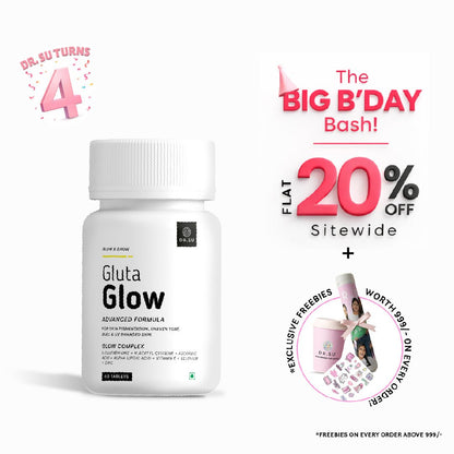 Gluta Glow 500mg Skin Radiance Supplement - Dr. Su