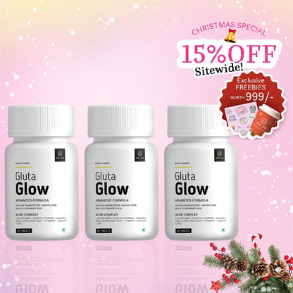 Gluta Glow 500mg Skin Radiance Supplement - Dr. Su Formulations