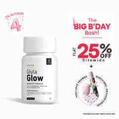 Gluta Glow 500mg Skin Radiance Supplement