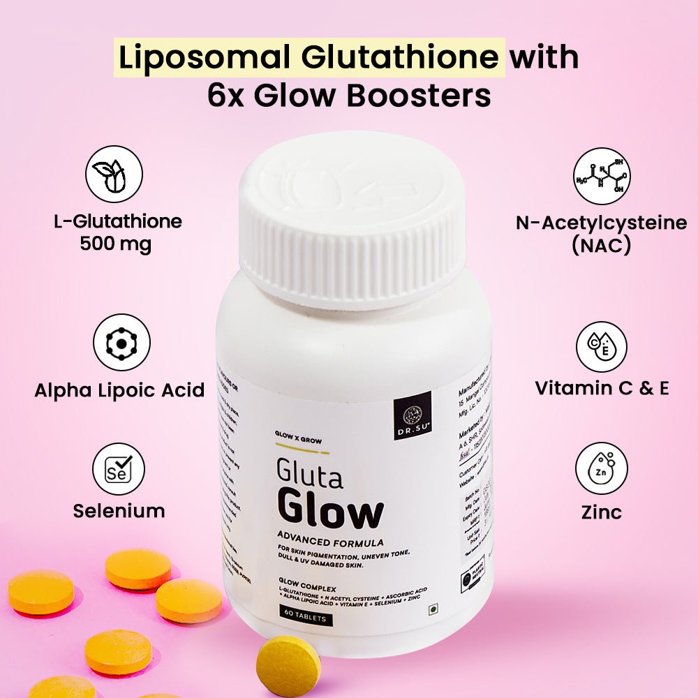 Gluta Glow Supplement | Skin Radiance & Pigmentation Support Dr. Su Gluta Glow Supplement | Skin Radiance & Pigmentation Support Dr. Su