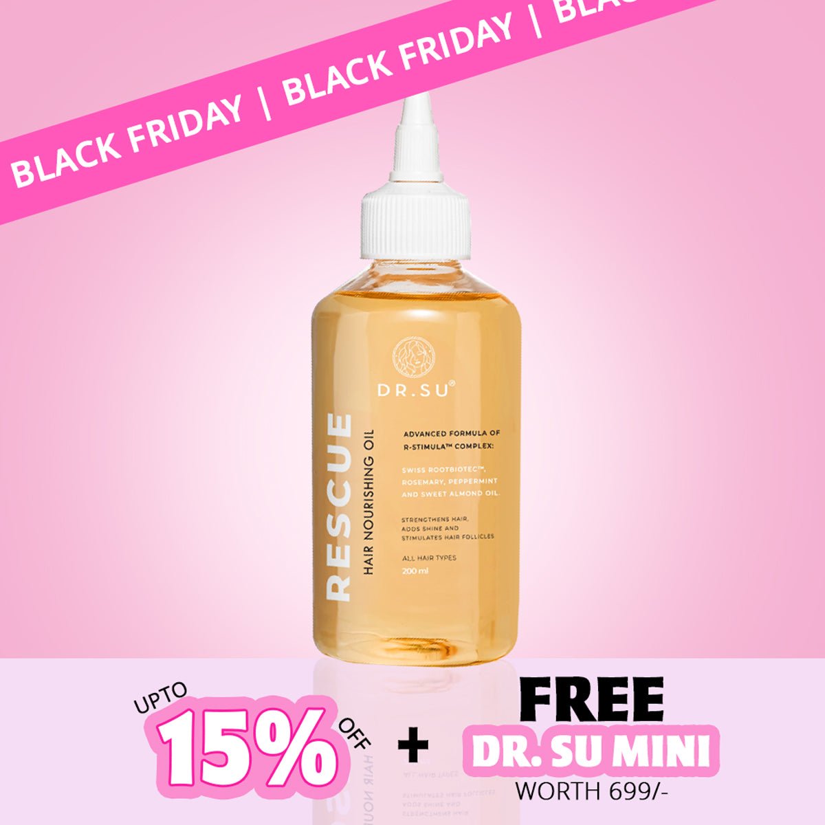 Rescue Hair Nourishing Oil - Dr. Su Formulations