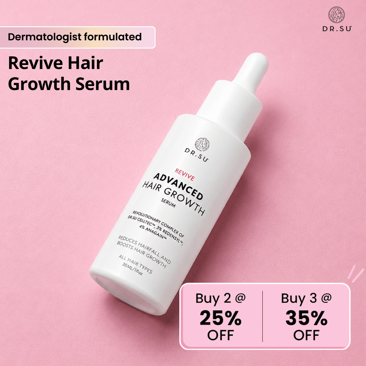 Revive Hair Growth Serum - Dr. Su