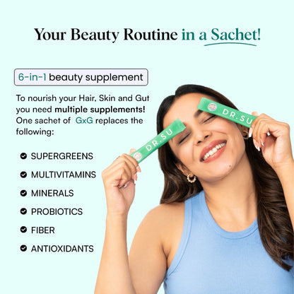 Set Of Exosome & Glow x Grow Supplement - 30 Sachets - Dr. Su Formulations