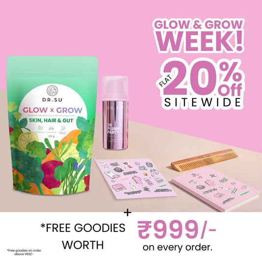 Set Of Exosome & Glow x Grow Supplement - 30 Sachets - Dr. Su