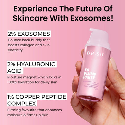 Set Of Exosome & Glow x Grow Supplement - 30 Sachets - Dr. Su Formulations