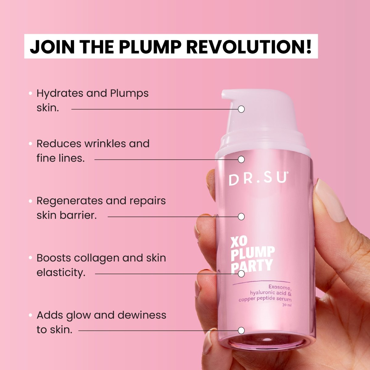 Set Of Exosome & Glow x Grow Supplement - 30 Sachets - Dr. Su Formulations