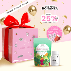 Skin Radiance combo: Dr. Su Glow x Grow and Dr. Su Gluta Glow supplement