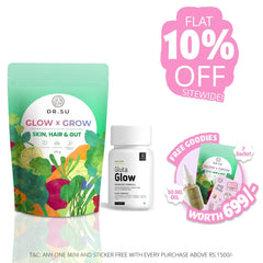 Skin Radiance combo: Dr. Su Glow x Grow and Dr. Su Gluta Glow supplement