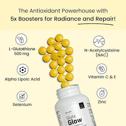 Skin Radiance combo: Dr. Su Glow x Grow and Dr. Su Gluta Glow supplement - Dr. Su Formulations